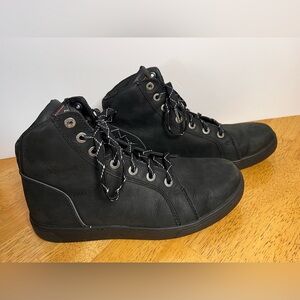 Harley-Davidson Watkins Men’s Black Leather Boots Size 8.5 Moto Riding Casual